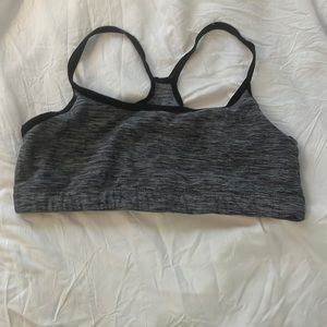 youth XL grey sports bra